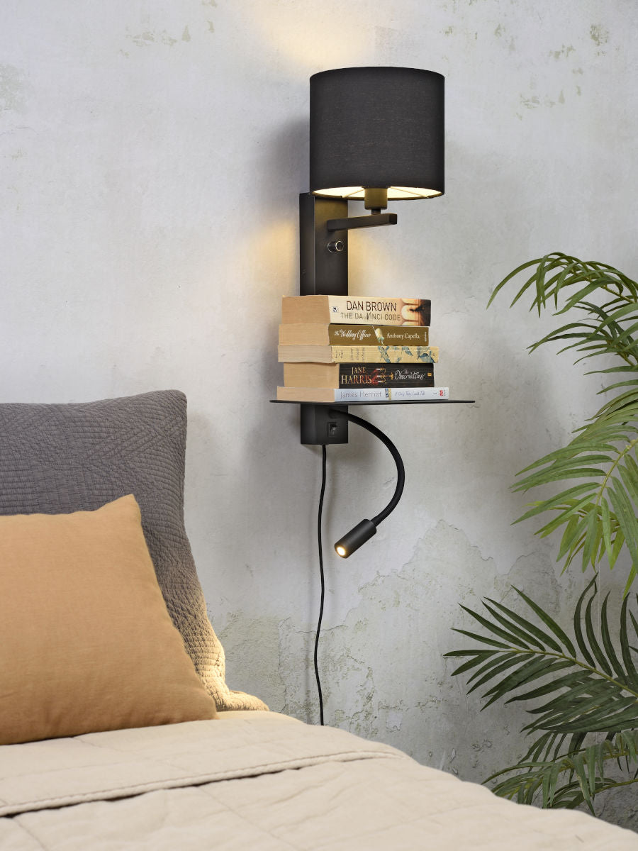Candeeiro de Parede + foco de leitura Florence