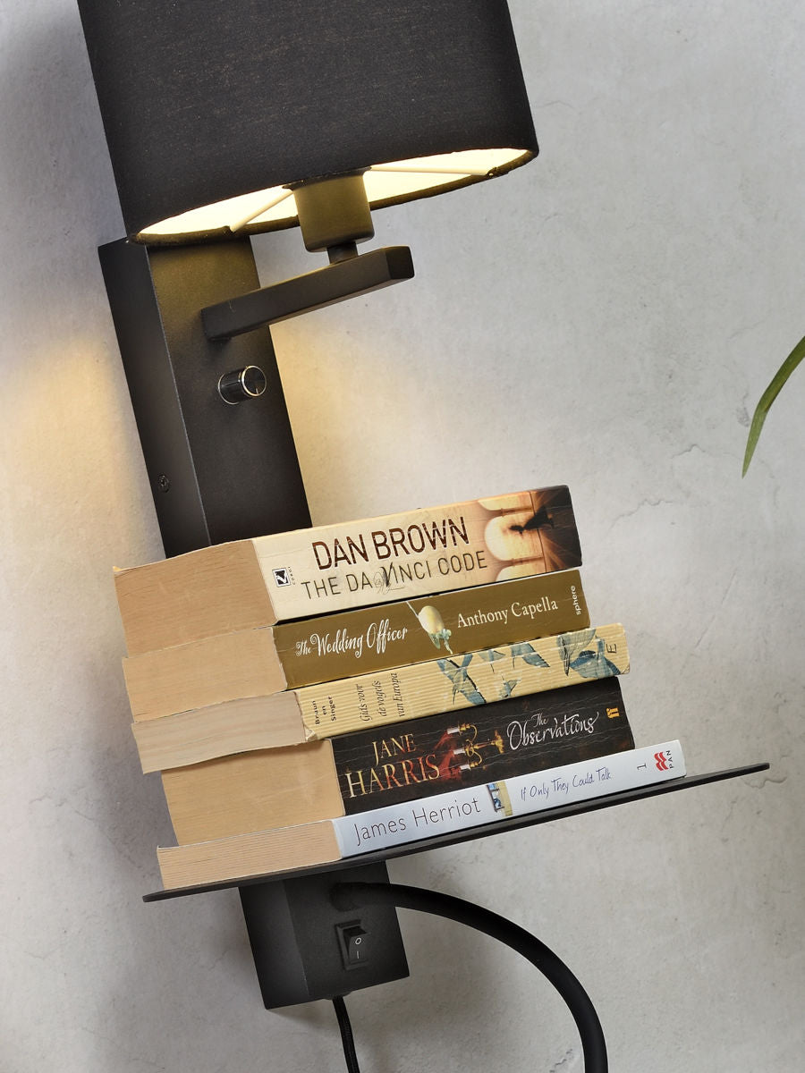 Candeeiro de Parede + foco de leitura Florence