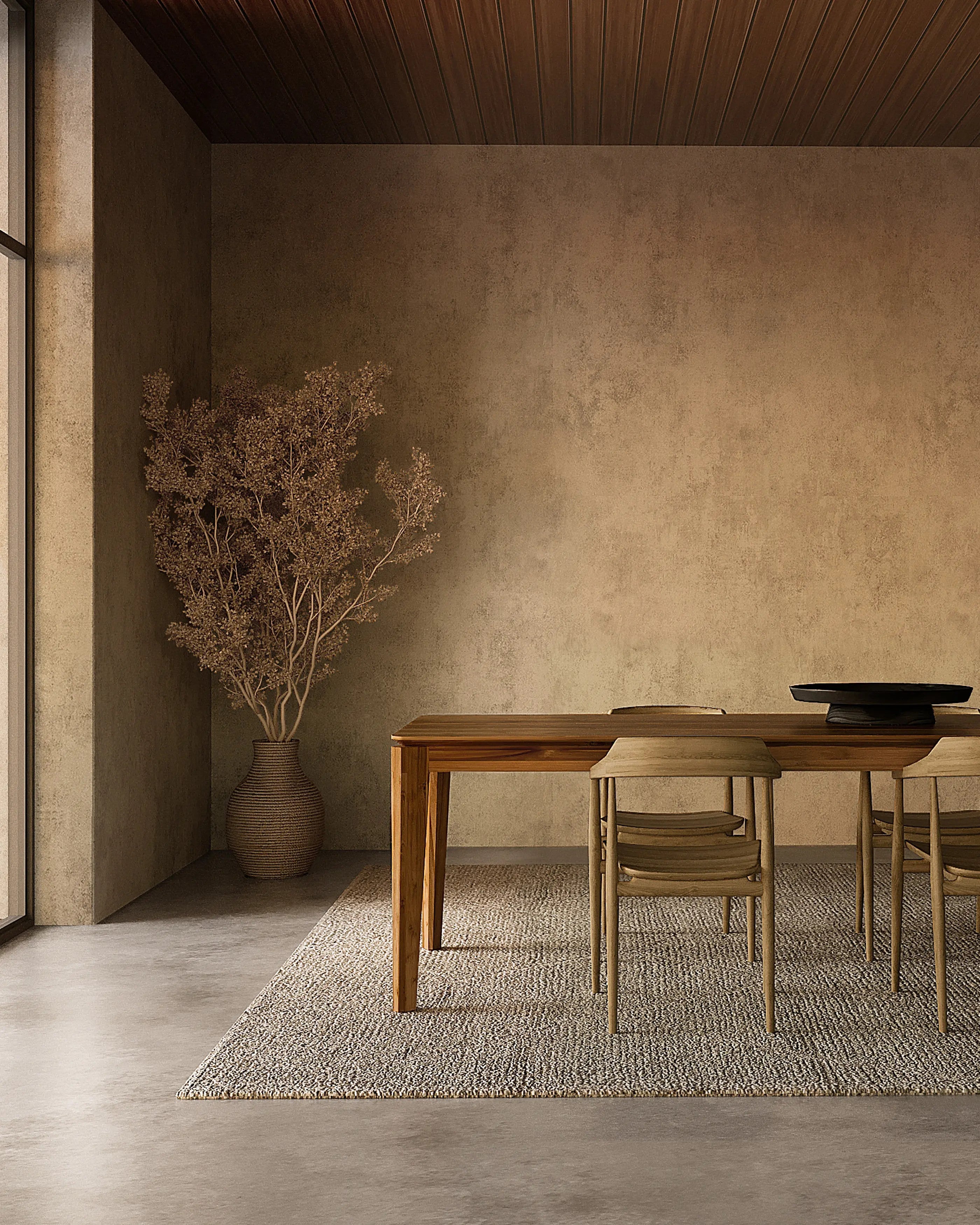 Mesa de Jantar em Madeira Daoen