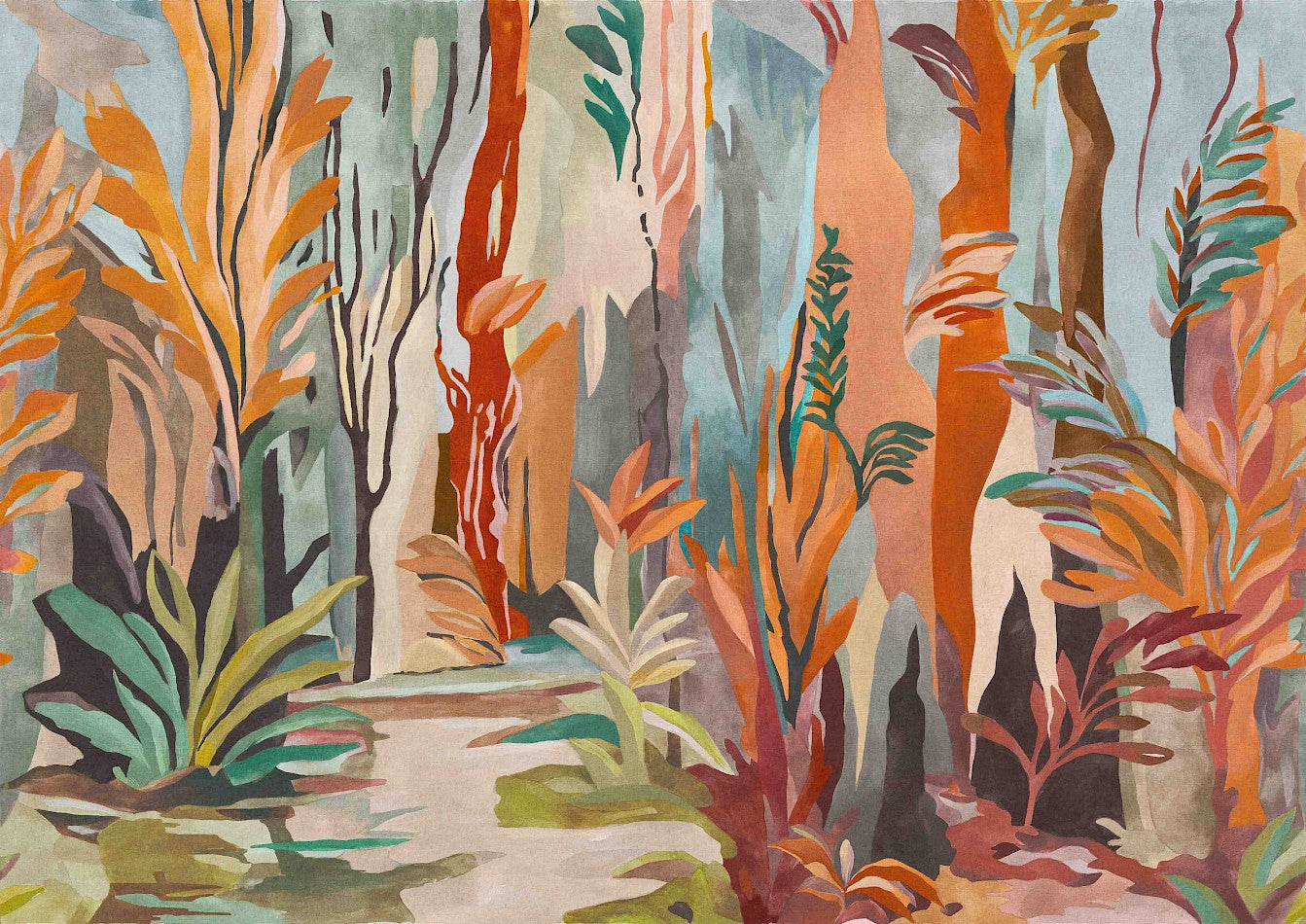 Mural Papel de Parede Ray Taiga