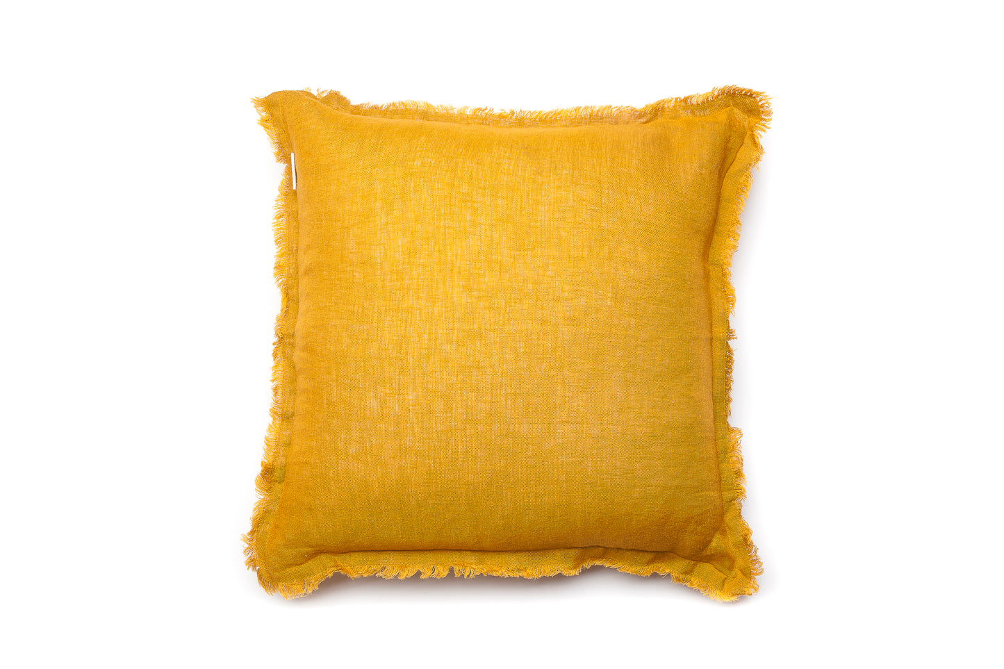 Saffron Linen Cushion