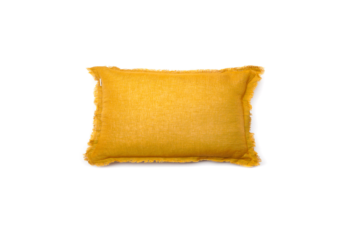 Saffron Linen Cushion