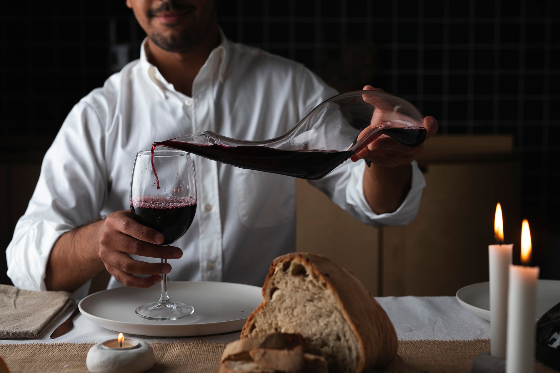 Decanter Engomada Para a mesa Pvra Design